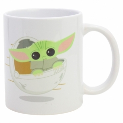TAZA CERAMICA SB 325 ML EN CAJA THE CHILD MANDALORIAN SPEED