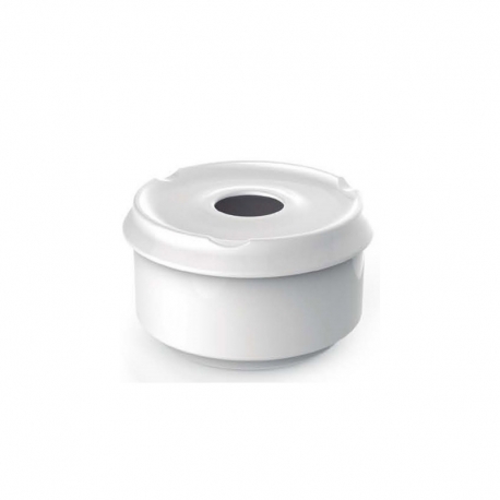 CENICERO MELAMINA AGUA BLANCO (110X65 MM.)