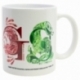 TAZA CERAMICA SB 325 ML EN CAJA HARRY POTTER HOUSES