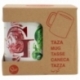 TAZA CERAMICA SB 325 ML EN CAJA HARRY POTTER HOUSES
