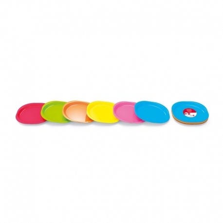 SET DE 6 PLATOS PICNIC