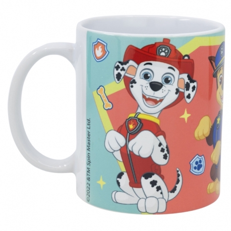 TAZA CERAMICA SB 325 ML EN CAJA PAW PATROL BOY PUP IT OUT TAZA CERAMICA SB 325 ML EN CAJA PAW PATROL BOY PUP IT OUT
