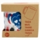 TAZA CERAMICA SB 325 ML EN CAJA HARLEY QUINN