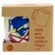 TAZA CERAMICA SB 325 ML EN CAJA SONIC ROLLING WH