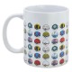 TAZA CERAMICA SB 325 ML EN CAJA POKEMON ALL POKEBALLS EVER DNLS