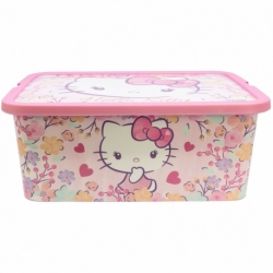 STORAGE CLICK BOX 13 L HELLO KITTY
