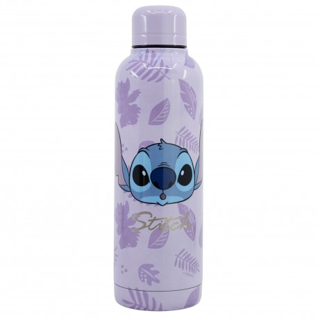 BOTELLA TERMO ACERO INOXIDABLE 515 ML STITCH PALMS