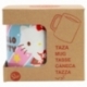 TAZA CERAMICA SB 325 ML EN CAJA HELLO KITTY POEMA