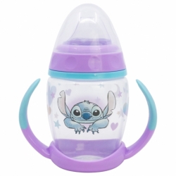 TAZA ENTRENAMIENTO FANCY 270 ML CON BOQUILLA DE SILICONA STITCH WITHYOU