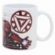 TAZA CERAMICA SB 325 ML EN CAJA AVENGERS IRONMAN FLYING STAR