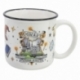 TAZA CERAMICA DESAYUNO 400 ML EN CAJA REGALO HARRY POTTER MAGIC SYMBOLS