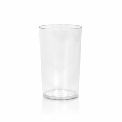 SMALL GLASS 23 CL TRANSPARENT POLYCARBONATE