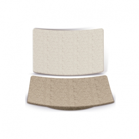 SMALL SQUARED TRAY TERRA