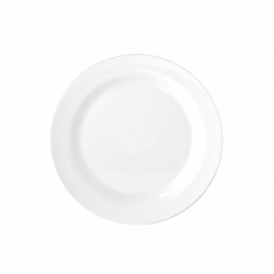 PLATO LLANO PC BLANCO