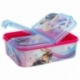 MULTI COMPARTMENT SANDWICH BOX FROZEN IRIDESCENT AQUA