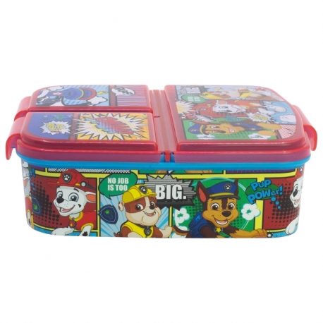 MULTI COMPARTMENT SANDWICH BOX PAW PATROL COMIC