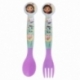 2 PCS PP CUTLERY (SPOON AND FORK) SET IN POLYBAG GABBY\'S DOLLHOUSE