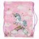 DRAWSTRING LUNCH BAG UNICORN RAINBOW