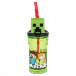 3D FIGURINE TUMBLER 360 ML MINECRAFT