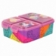 MULTI COMPARTMENT SANDWICH BOX PRINCESS BRIGHT & BOLD
