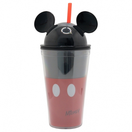 3D LID STRAW TUMBLER 535 ML MICKEY MOUSE