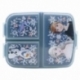 MULTI COMPARTMENT SANDWICH BOX FROZEN SNOWY TALE