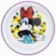 NON SLIP BICOLOR PREMIUM PLATE MINNIE SUNSHINE
