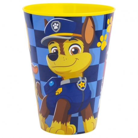 LARGE EASY PP TUMBLER 430 ML PAW PATROL BOY RESCUE PUPS