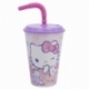 VASO CAÑA EASY 430 ML HELLO KITTY