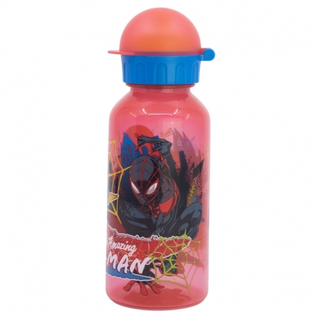 SCHOOL BOTTLE 370 ML SPIDERMAN MOVING TARGET