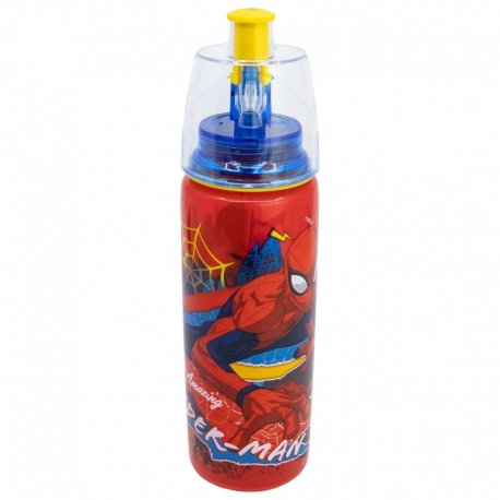 SPRAYER DRINK BOTTLE 575 ML SPIDERMAN MOVING TARGET