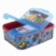 MULTI COMPARTMENT SANDWICH BOX HOTWHEELS BLUE FIRE
