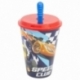 VASO CAÑA EASY 430 ML HOTWHEELS BLUE FIRE