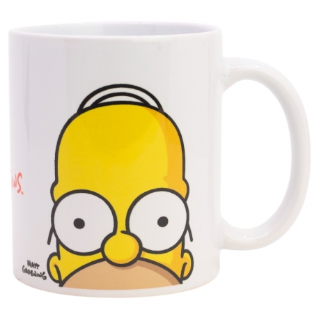 CERAMIC SB MUG 11 OZ IN BOX SIMPSONS HOMER FACE