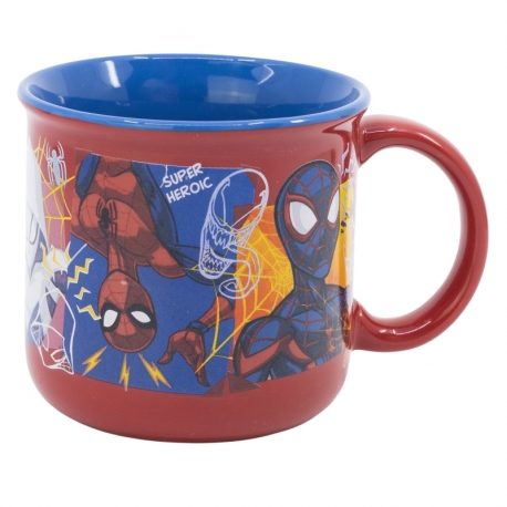 FULL DECO CERAMIC MUG 12 OZ IN GIFT BOX  SPIDERMAN