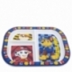 RECTANGULAR DIVIDED PLATE ST PAW PATROL BOY RESCUE PUPS