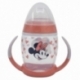 TAZA ENTRENAMIENTO FANCY 270 ML CON BOQUILLA DE SILICONA MINNIE MOUSE HEART FULL