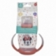 TAZA ENTRENAMIENTO FANCY 270 ML CON BOQUILLA DE SILICONA MINNIE MOUSE HEART FULL