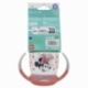 TAZA ENTRENAMIENTO FANCY 270 ML CON BOQUILLA DE SILICONA MINNIE MOUSE HEART FULL