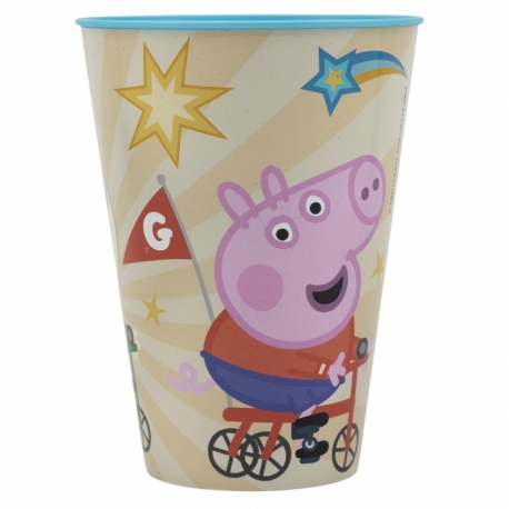 LARGE EASY PP TUMBLER 430 ML PEPPA PIG KINDNESS COUNTS