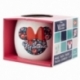 TAZA CERAMICA GLOBE 380 ML EN CAJA REGALO MINNIE MOUSE GARDENING