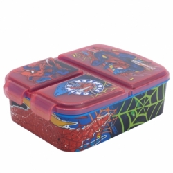 MULTI COMPARTMENT SANDWICH BOX SPIDERMAN MOVING TARGET