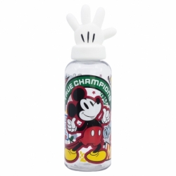 BOTELLA FIGURITA 3D 560 ML MICKEY TRUE CHAMPIONS