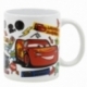 TAZA CERAMICA SB 325 ML EN CAJA CARS STICKERS