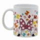 TAZA CERAMICA 325 ML EN CAJA DE REGALO MINNIE SO EDGY BOWS