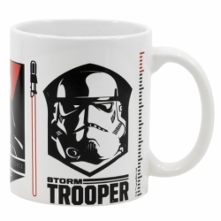 TAZA CERAMICA SB 325 ML EN CAJA STAR WARS EMPIRE ICONS