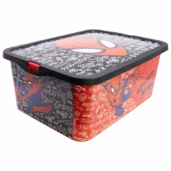 STORAGE CLICK BOX 13 L SPIDERMAN URBAN WEB