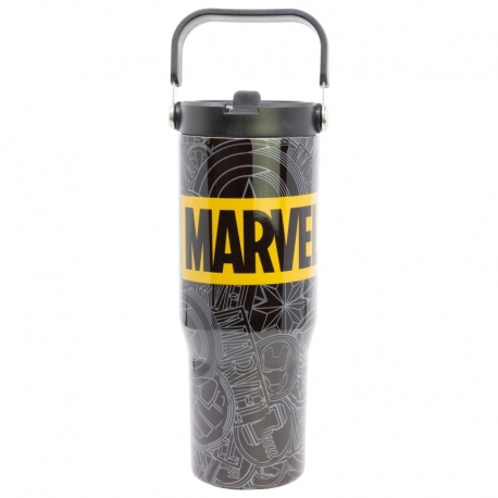 STOR VASO COOL TERMO ACERO INOXIDABLE CON ASA 860 ML MARVEL GOLDEN TREASURE YOUNG ADULT