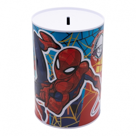 METALLIC MONEY BANK SPIDERMAN MOB RULES