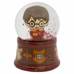 GLASS SNOW GLOBE HARRY POTTER IN GIFT BOX